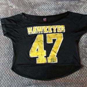 University of Iowa Hawkeyes Cropped Jersey